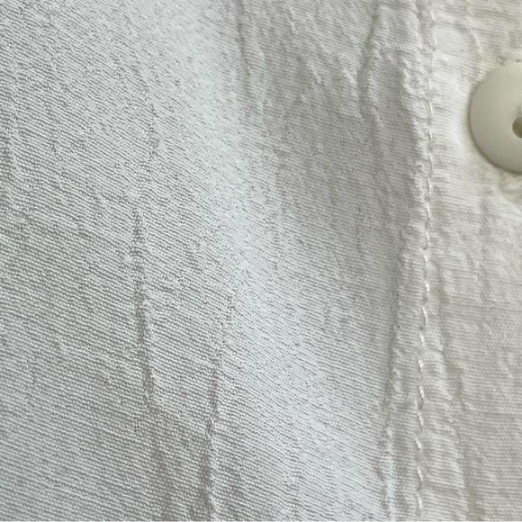 Vintage EILEEN FISHER Sleeveless Top tank white textured luxurious - Picture 4 of 14